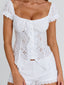 SELVIA TOP WHITE Corset 
