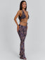 SHANEL CROP TOP DEEP PURPLE Crop Top 