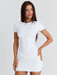 SHELBIE MINI DRESS WHITE Mini Dress 