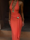 SIAN MAXI DRESS ORANGE Maxi Dress 