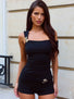 SILVIA PLAYSUIT BLACK Playsuit 