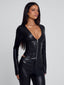 LORANA TOP BLACK Top 