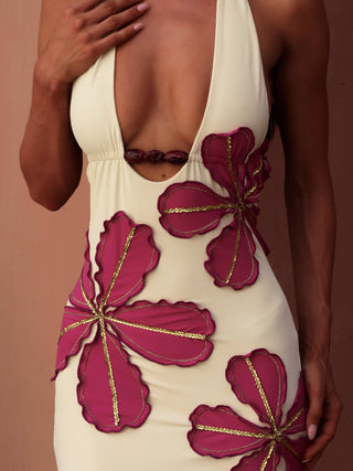 SIYA MAXI DRESS BUTTER CREAM Maxi Dress 