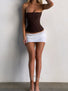 SOLA MESH CORSET CHOCOLATE BROWN Corset 
