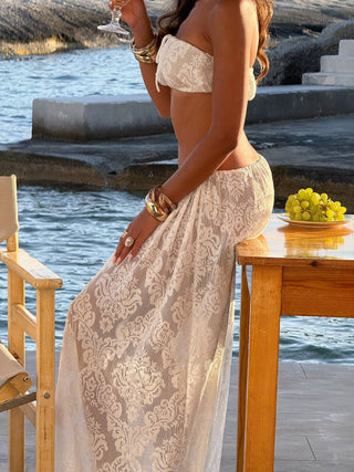 SOREN MAXI SKIRT WHITE Maxi Skirt 