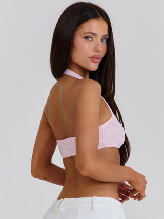 STASSIE CROP TOP PINK Crop Top 