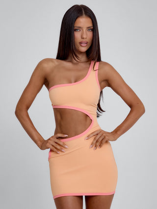 SUSANNA MINI DRESS ORANGE Mini Dress 