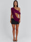 SYLVEE TOP PLUM Crop Top 