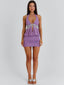 TAHLIAH MINI DRESS PURPLE Mini Dress 