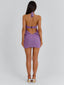 TAHLIAH MINI DRESS PURPLE Mini Dress 