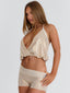 TAITUM SHORTS LIGHT GOLD Shorts 