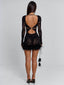 TALIAH MINI DRESS BLACK Mini Dress 
