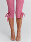 LENNIX CAPRI PANT RED GINGHAM Pants 