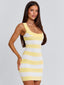 TERESA MINI DRESS YELLOW STRIPE Mini Dress 
