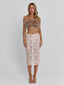 MERIDA MIDI SKIRT LIGHT PINK Midi Skirt 