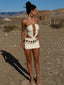 TIAN MINI DRESS CREAM Mini Dress 