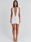 TIARA MINI DRESS SILVER Mini Dress 
