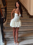 TILDA MINI DRESS IVORY Mini Dress 