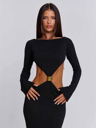 TOVA MAXI DRESS BLACK Maxi Dress 