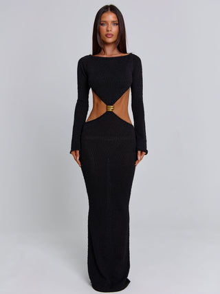 TOVA MAXI DRESS BLACK Maxi Dress 
