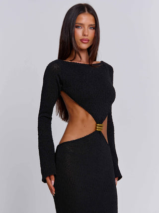 TOVA MAXI DRESS BLACK Maxi Dress 