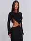 TOVA MAXI DRESS BLACK Maxi Dress 