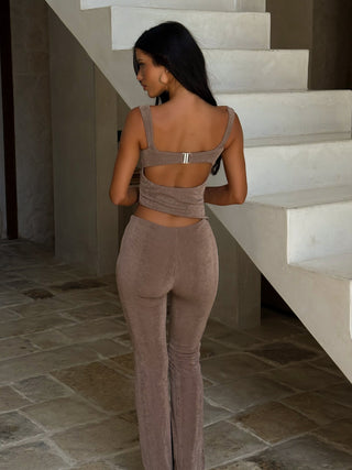 TRINETTE JUMPSUIT LATTE Jumpsuit 