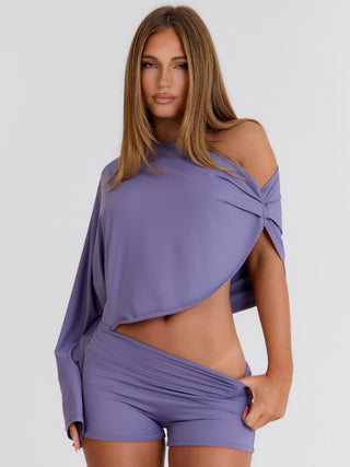 TRUDY PLAYSUIT PURPLE Playsuit 