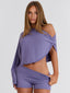 TRUDY PLAYSUIT PURPLE Playsuit 