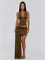TRYIAL MINI SKIRT OLIVE Mini Skirt 