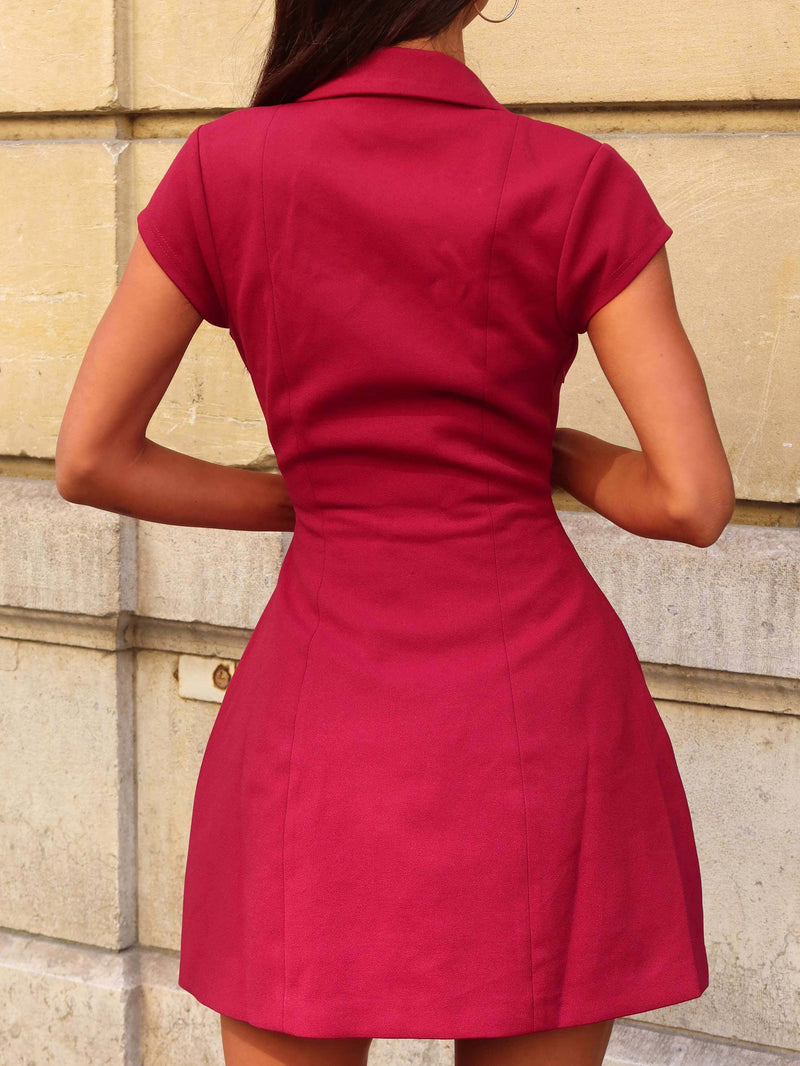 TUTU MINI DRESS RED Mini Dress 