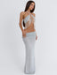 TYLA CROP TOP SILVER Crop Top 