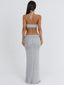 TYLA CROP TOP SILVER Crop Top 