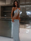 TYLA MAXI SKIRT SILVER Maxi Skirt 
