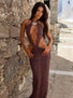 ULANI MAXI DRESS CHOCOLATE Maxi Dress 