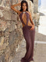 ULANI MAXI DRESS CHOCOLATE Maxi Dress 