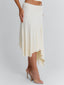 VAL MIDI SKIRT CREAM Midi Skirt 