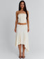 VAL MIDI SKIRT CREAM Midi Skirt 
