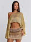 VALINA TOP GOLD Crop Top 