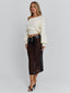 VELANA MIDI SKIRT BLACK Midi Skirt 