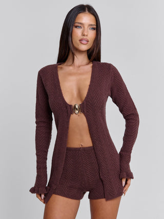 VELMA TOP CHOCOLATE Top 