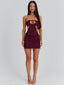 VERITY MINI DRESS WINE Mini Dress 