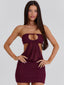 VERITY MINI DRESS WINE Mini Dress 