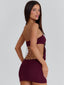 VERITY MINI DRESS WINE Mini Dress 