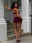 VERITY MINI DRESS WINE Mini Dress 