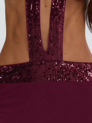 VEYA MAXI DRESS BURGUNDY Maxi Dress 