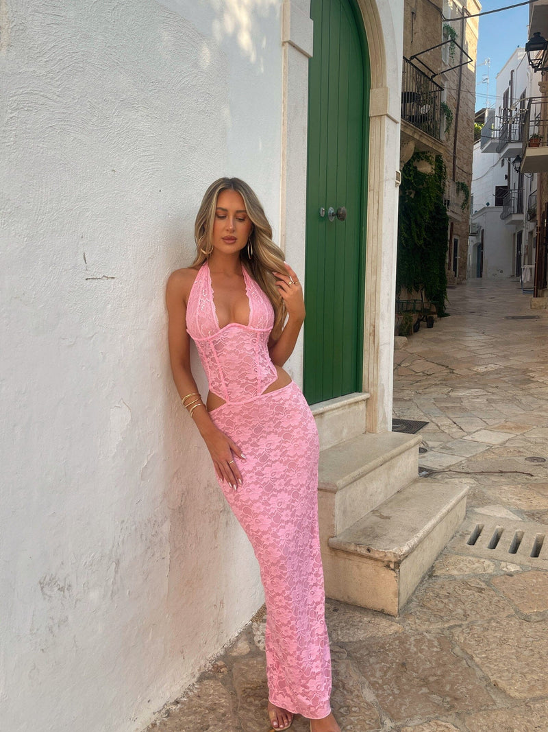 VIDA MAXI DRESS PINK Maxi Dress 