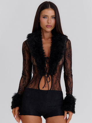 VIENNE PLAYSUIT BLACK Playsuit 