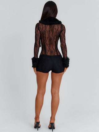 VIENNE PLAYSUIT BLACK Playsuit 