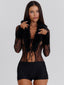 VIENNE PLAYSUIT BLACK Playsuit 
